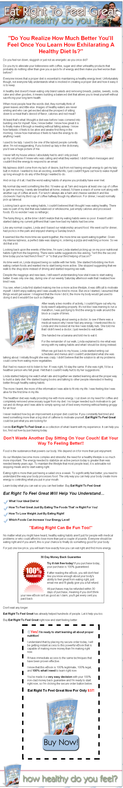Eat Right To Feel Great MRR eBook - Image 2