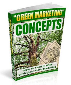 eco green niche marketing plr ebook