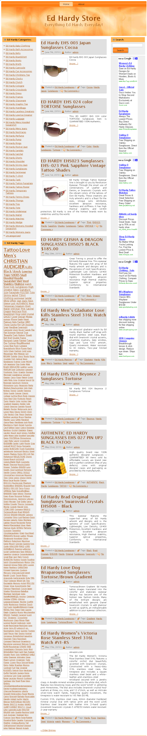 Ed Hardy Pre-Loaded Amazon PLR Store with Adsense - Image 2