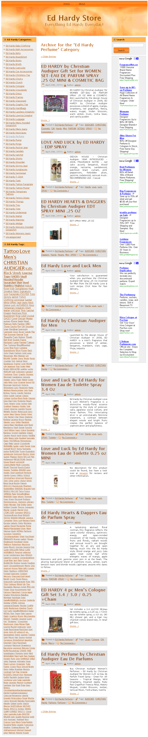 Ed Hardy Pre-Loaded Amazon PLR Store with Adsense - Image 3