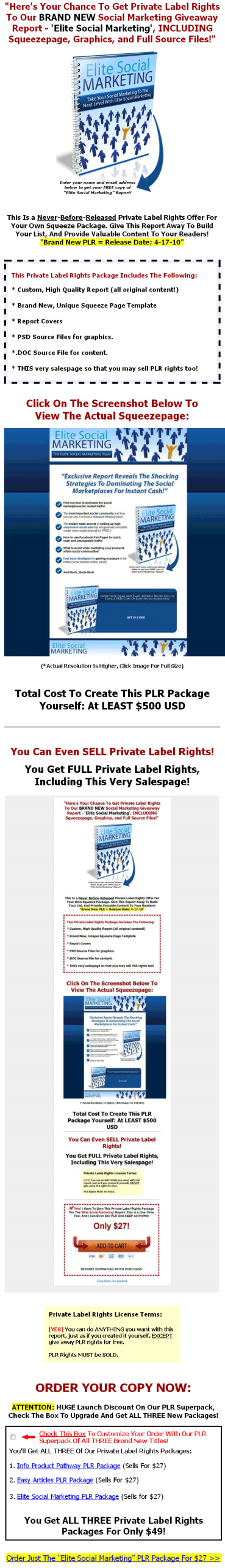 Elite Social Marketing PLR Ebook - Image 2