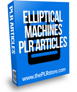 elliptical machines plr articles