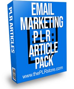 Email Marketing PLR Article Pack