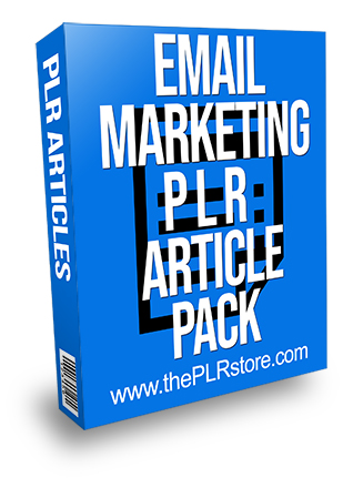 Email Marketing PLR Article Pack