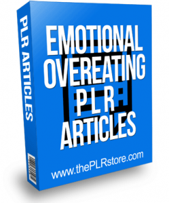 Emotional Overeating PLR Articles