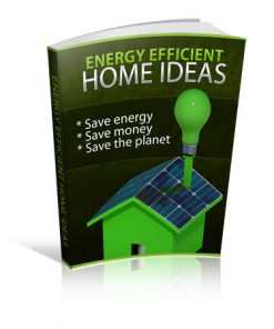 energy efficient home ideas plr ebook