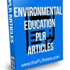 Environmental Education PLR Articles