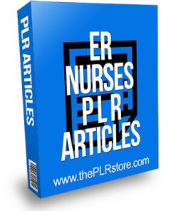 ER Nurses PLR Articles