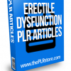 erectile dysfunction plr