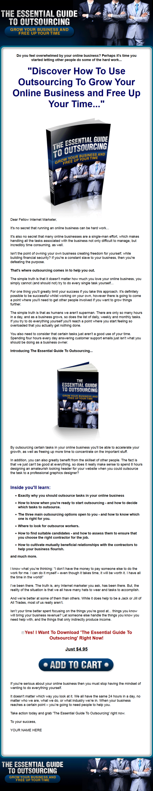 Essential Guide To Outsourcing MRR Ebook - Image 2