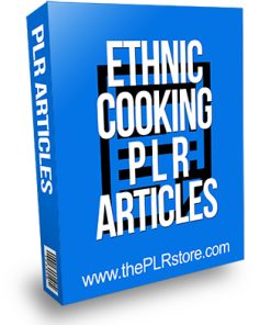 Ethnic Cooking PLR Articles