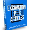 Excavation PLR Articles