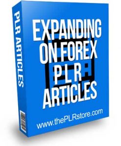 Expanding On Forex PLR Articles