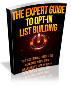 Expert Guide to Opt-In List Building PLR Ebook