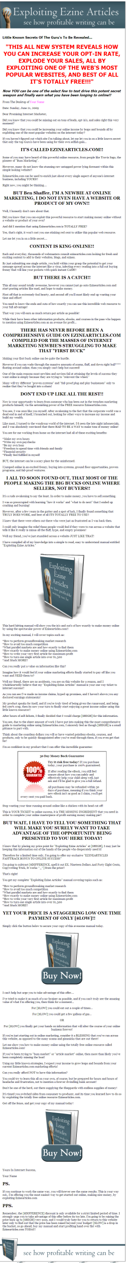 Exploiting Ezine Articles MRR eBook - Image 2