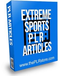 Extreme Sports PLR Articles