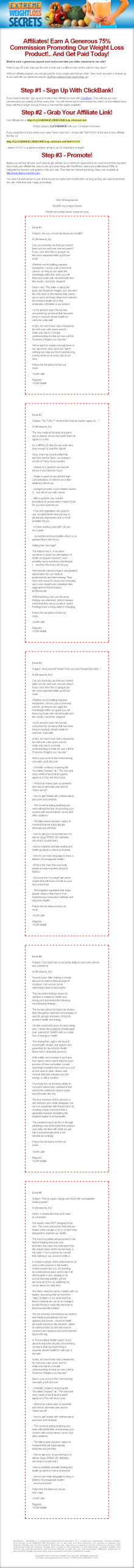 Extreme Weight Loss Secrets High Quality PLR Ebook - Image 4