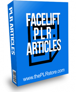 Face Lift PLR Articles