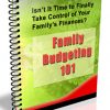 Family Budgeting PLR Autoresponder Messages