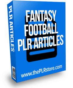 fantasy football plr articles