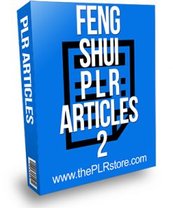 Feng Shui PLR Articles 2