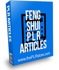 Feng Shui PLR Articles