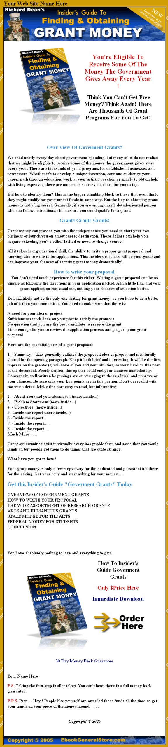 Finding and Obtaining Government Grants MRR Ebook - Image 2