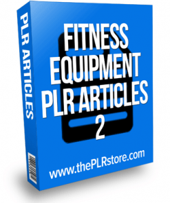 fitness equipment plr articles