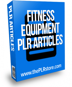 fitness equipment plr articles