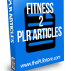 fitness plr articles