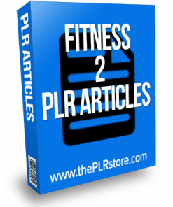 fitness plr articles