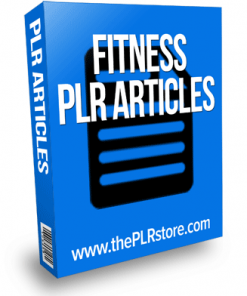 fitness plr articles