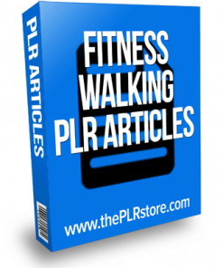 fitness walking plr articles