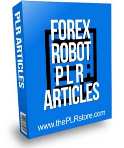 Forex Robot PLR Articles