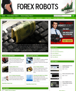 forex robots plr website