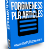 forgiveness plr articles