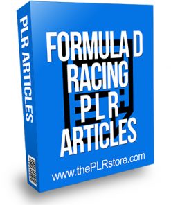 Formula D Racing PLR Articles