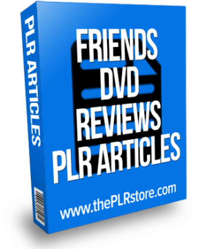 friends dvd reviews plr articles