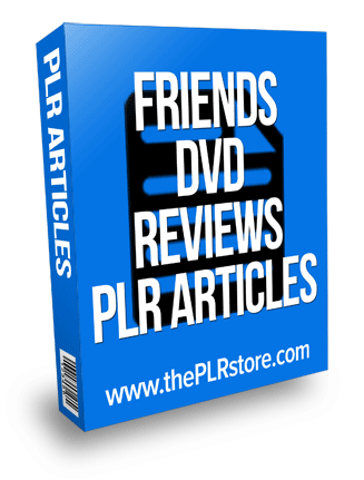 friends dvd reviews plr articles