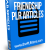 friendship plr articles