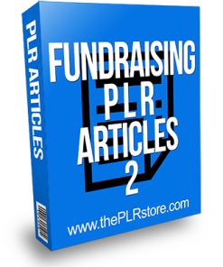 Fundraising PLR Articles 2