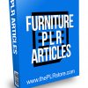 Furniture PLR Articles