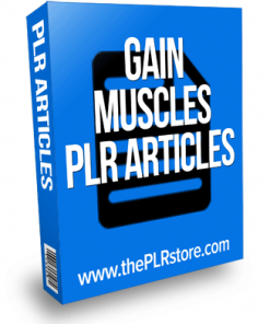 gain muscles plr articles