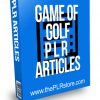 Game of Golf PLR Articles