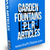 Garden Fountains PLR Articles