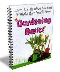 Gardening Basics PLR Autoresponder Messages