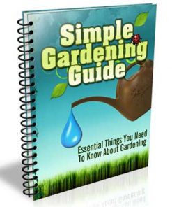 Gardening Guide PLR Listbuilding Package