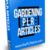 Gardening PLR Articles