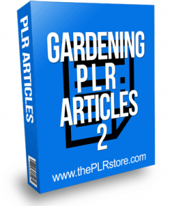 Gardening PLR Articles 2