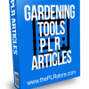 Gardening Tools PLR Articles
